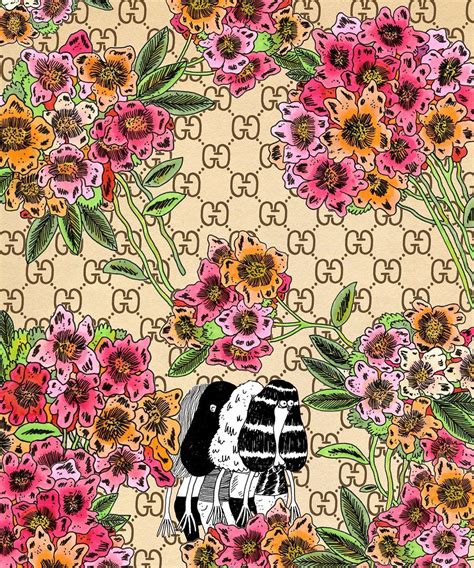 gucci blooms wallpaper|Gucci printable wallpaper.